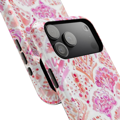 Pink Shell Watercolor Phone Case