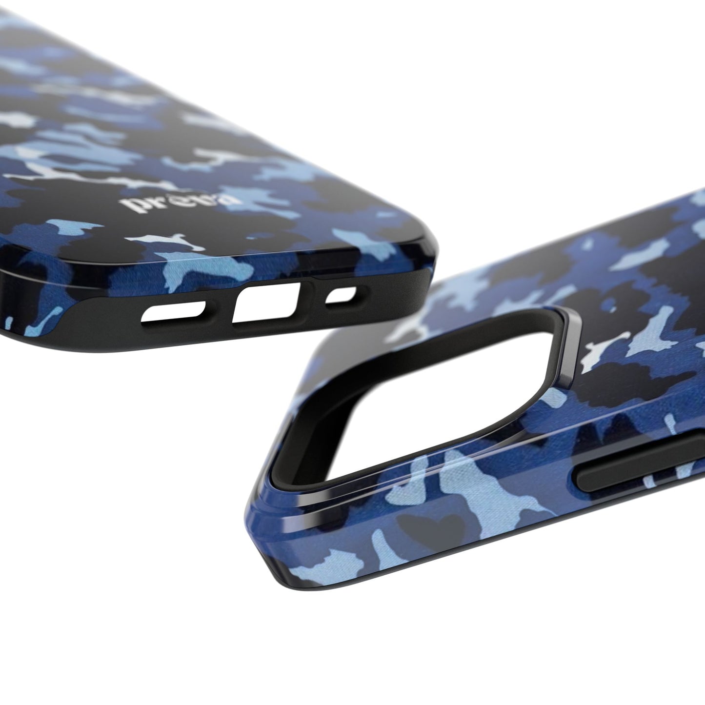 Blue Camo Phone Case