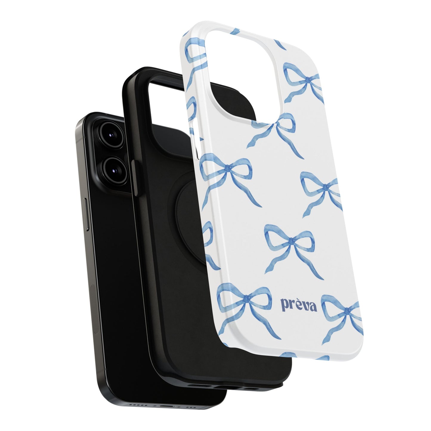 Blue Bow Phone Case