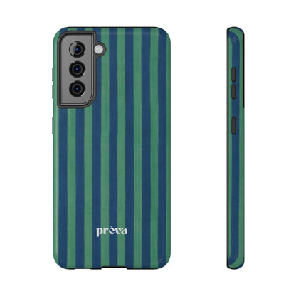 Green & Blue Stripes Phone Case