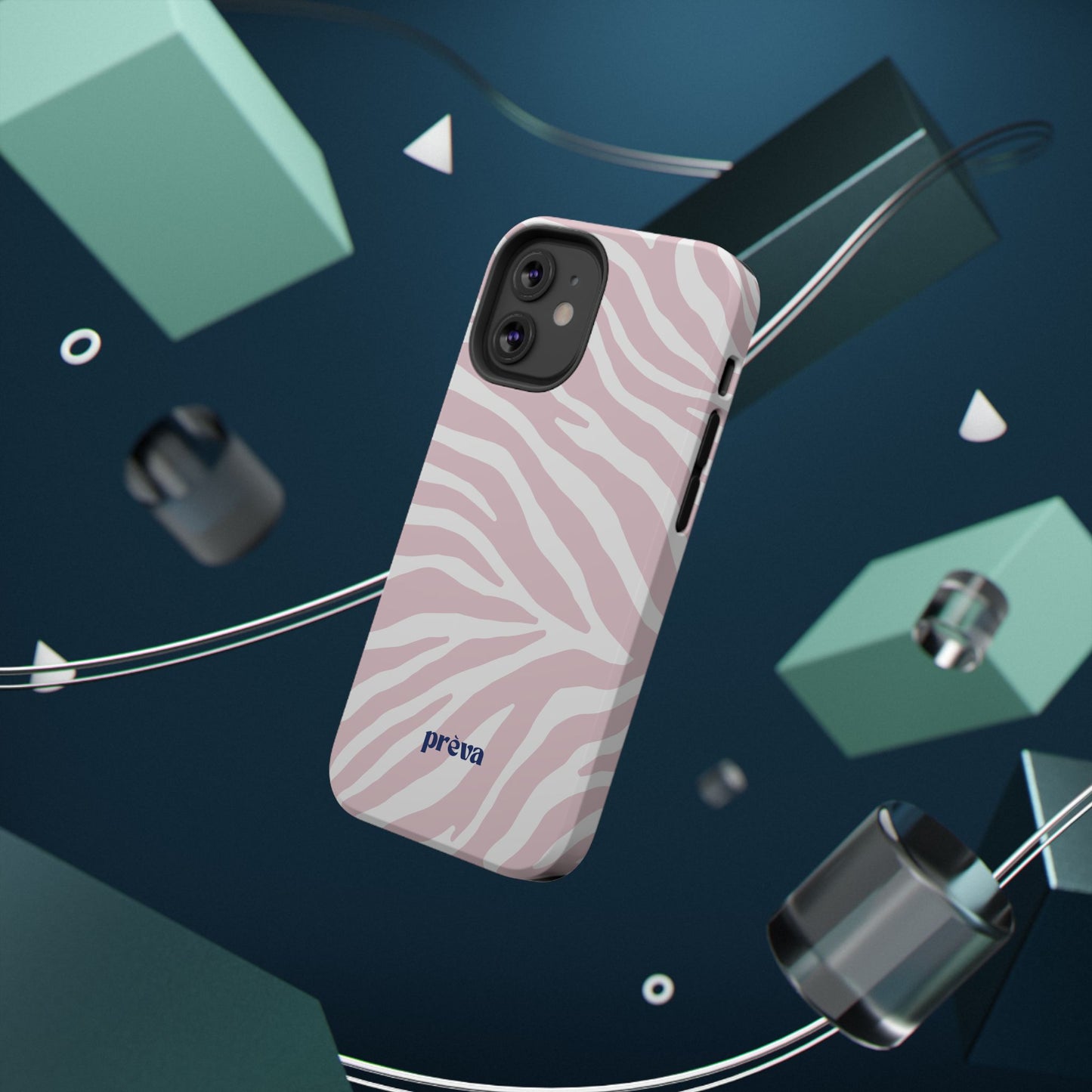 Pink Zebra Phone Case