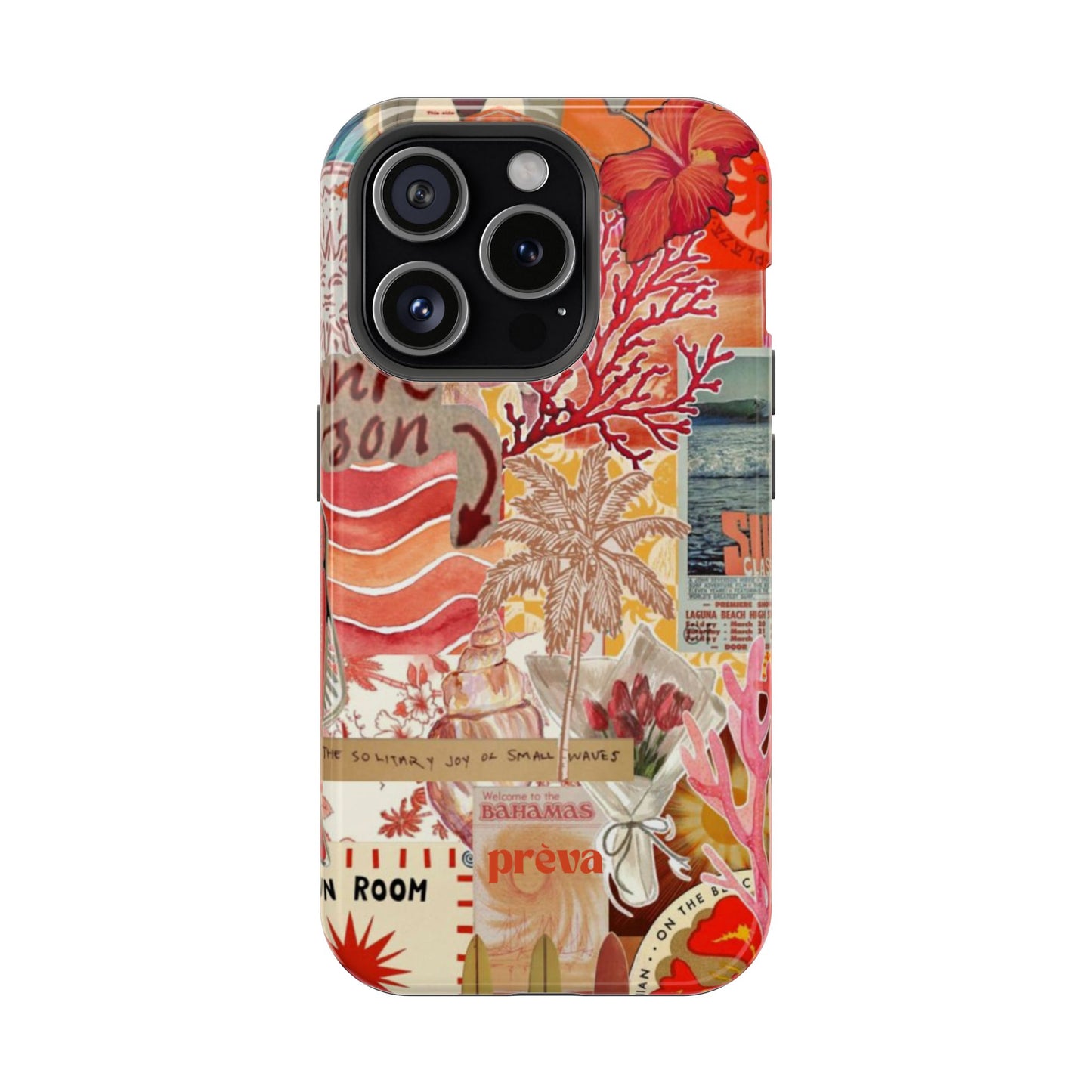 Vintage Floral Collage Phone Case