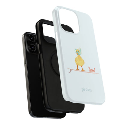 Scuba Duck Stripes Phone Case