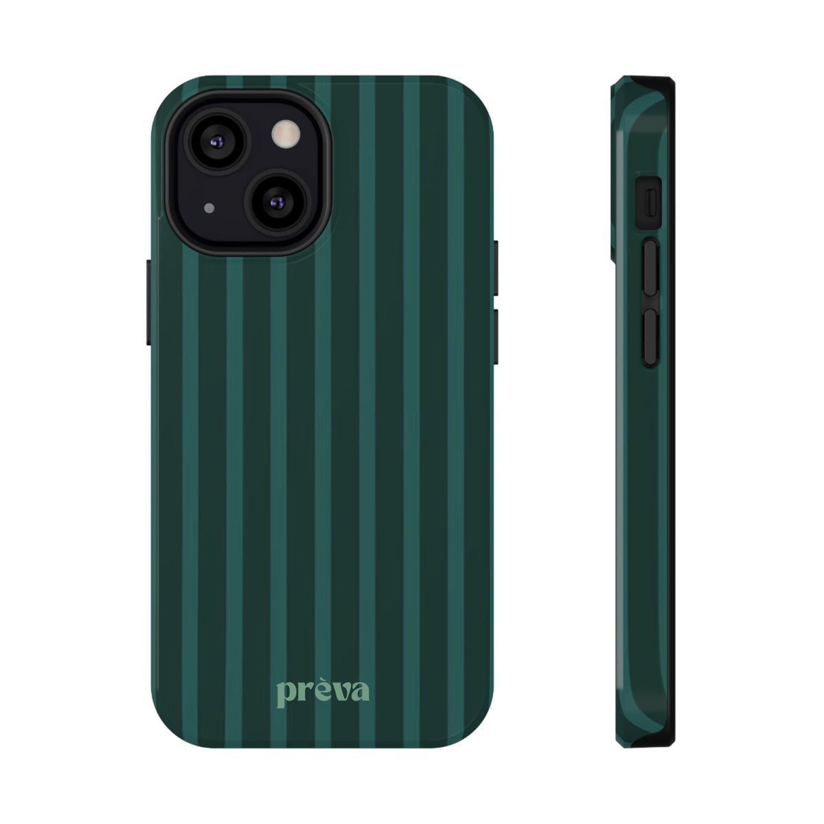 Striped Green Phone Case
