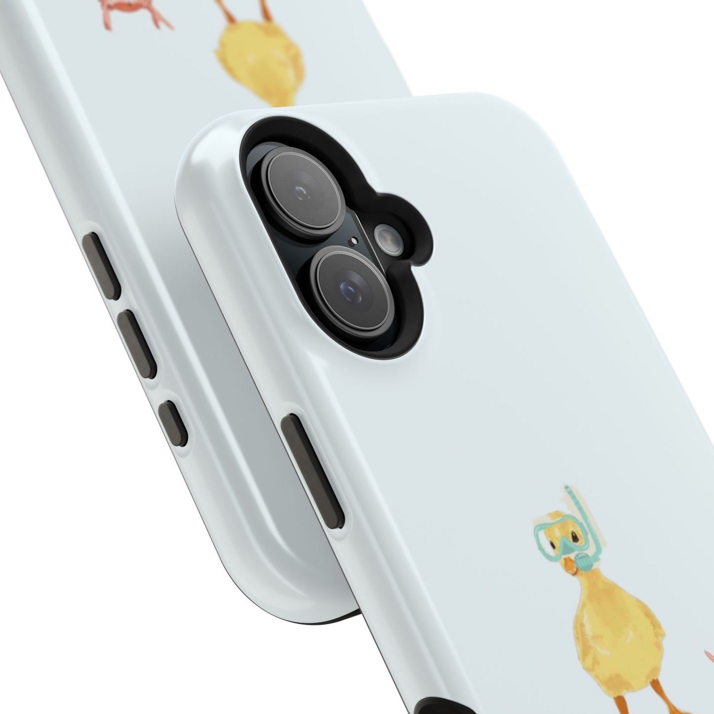 Scuba Duck Stripes Phone Case