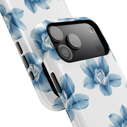 Blue Flowers Phone Case