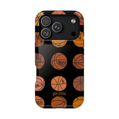Black Basketball Phone Case