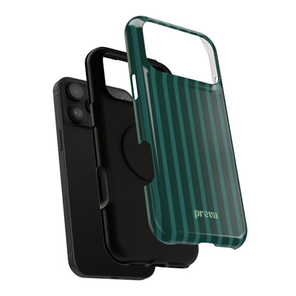 Striped Green Phone Case