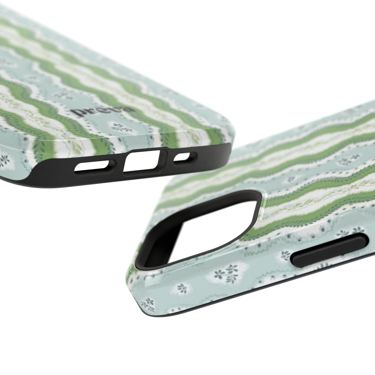 Green Waves Phone Case