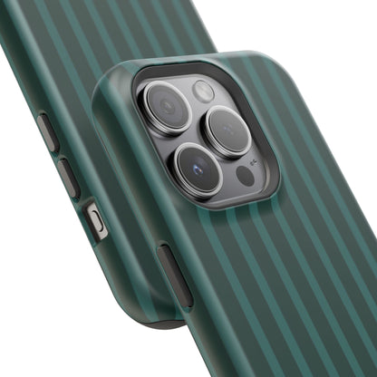 Striped Green Phone Case