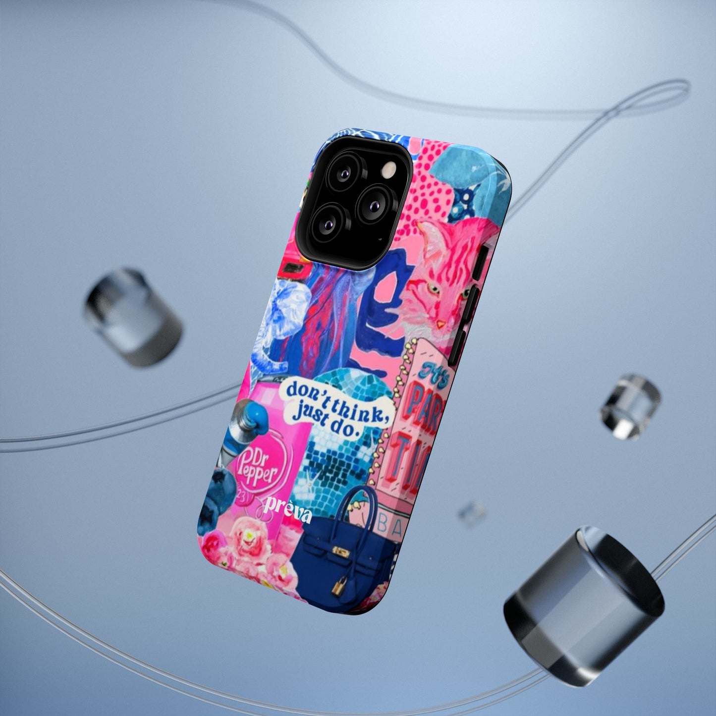 Vibrant Galaxy Collage Phone Case