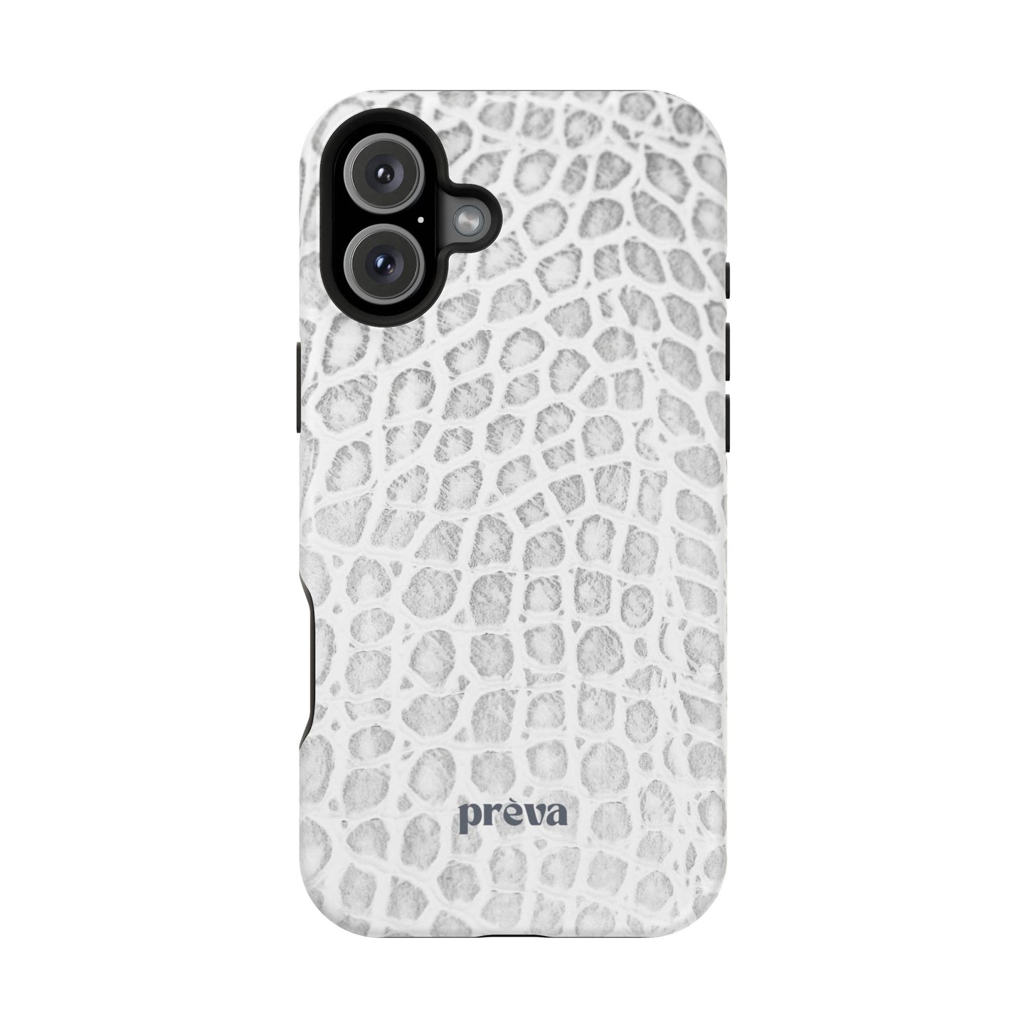 White Snake Phone Case