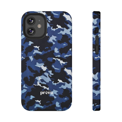 Blue Camo Phone Case