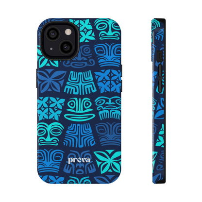 Blue Tiki Phone Case