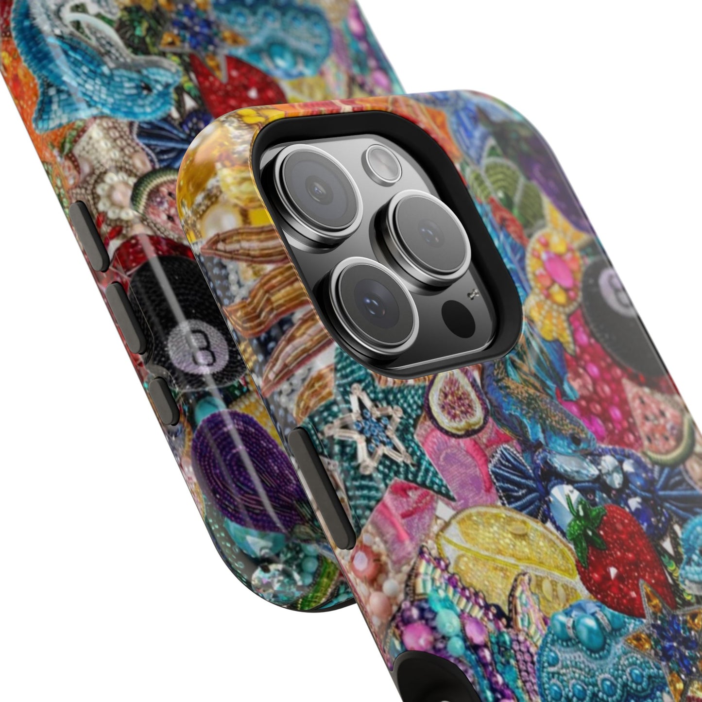 Colorful Rhinestone Phone Case