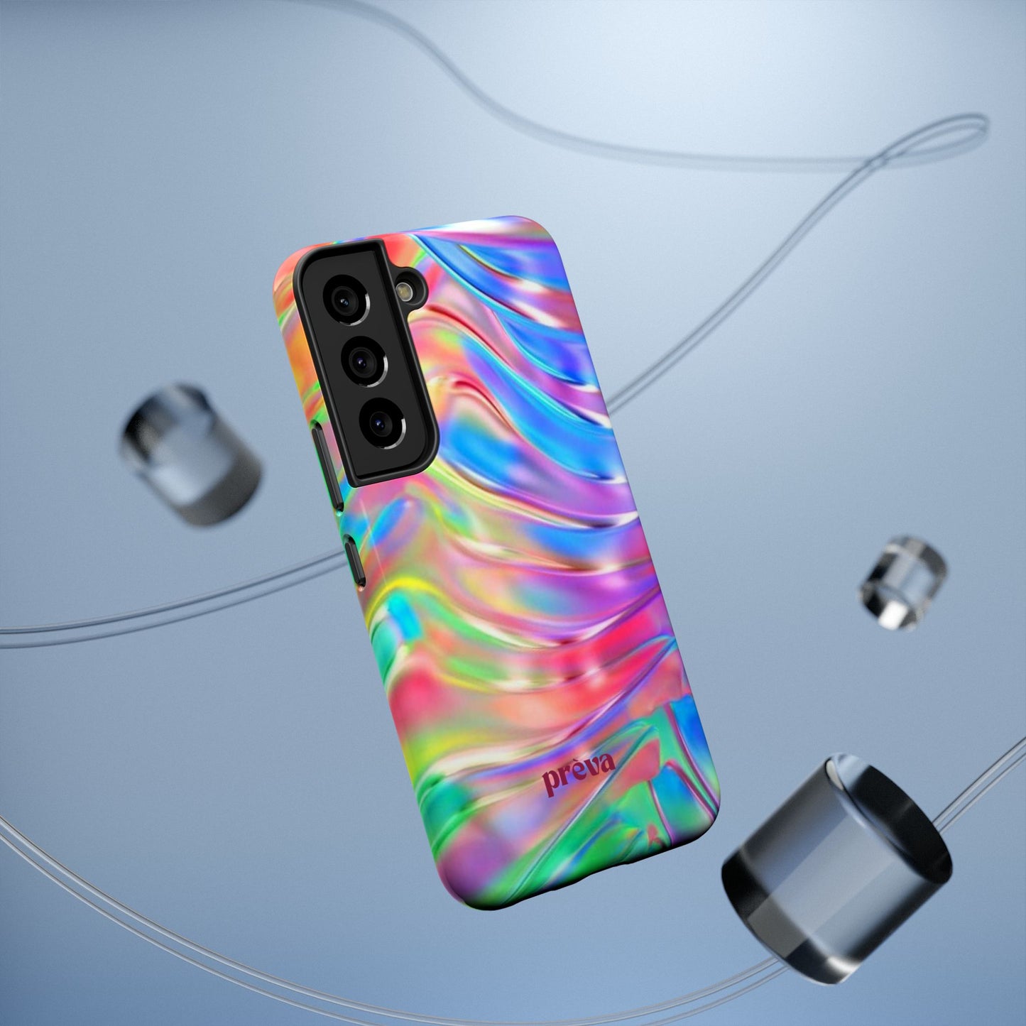 Iridescent Swirl Phone Case