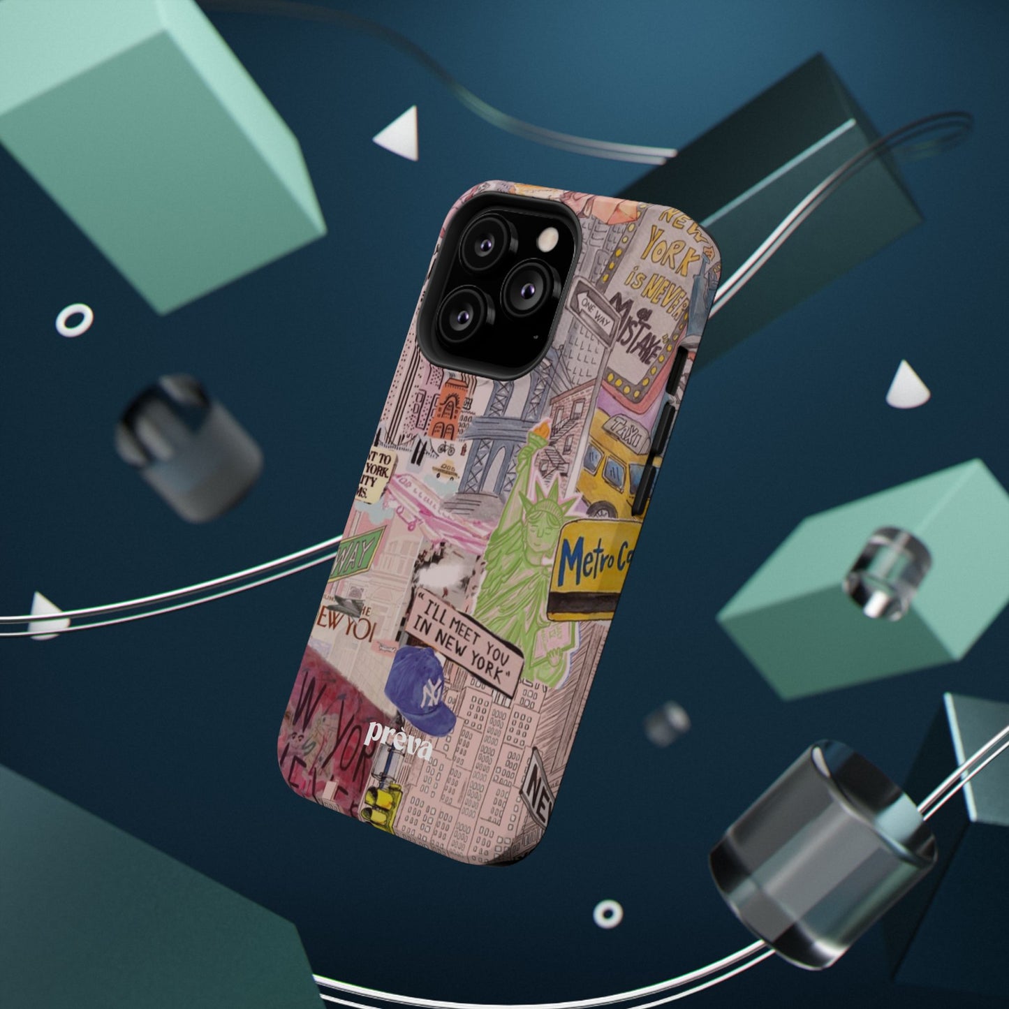 New York Collage Phone Case