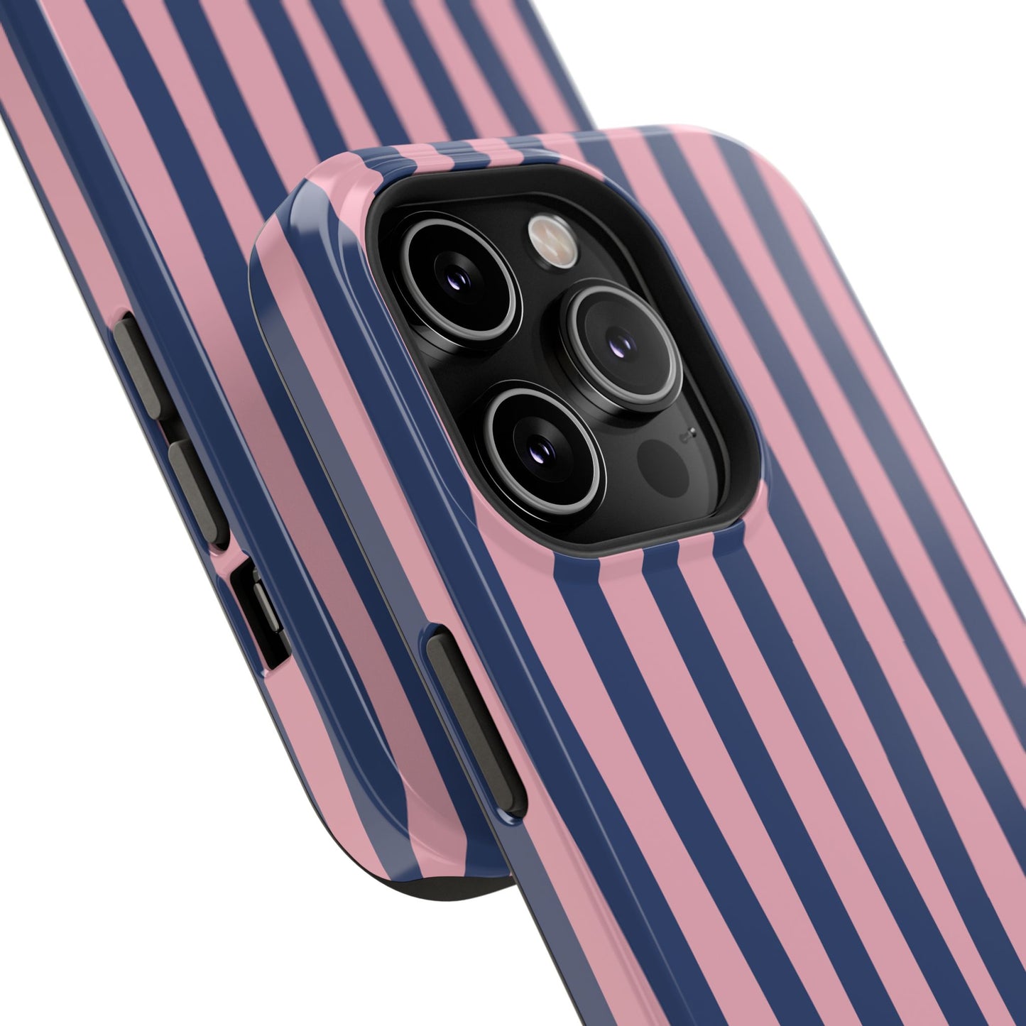 Blue and Pink Stripes Case
