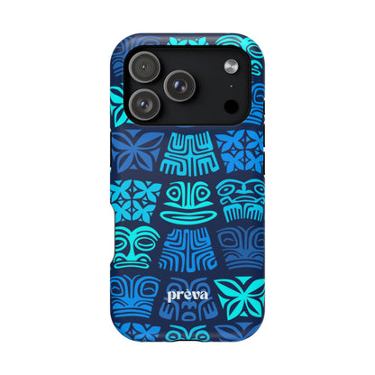 Blue Tiki Phone Case
