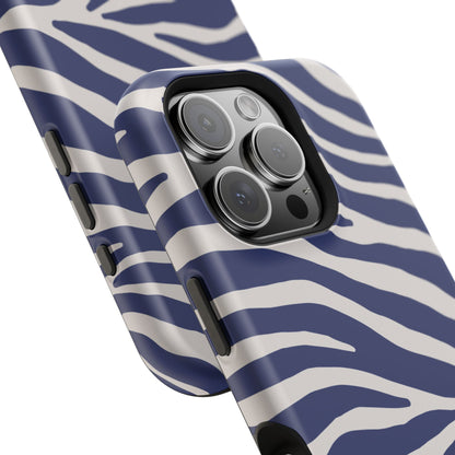 Blue Zebra Phone Case