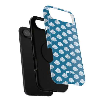 Shellfull teal Phone Case