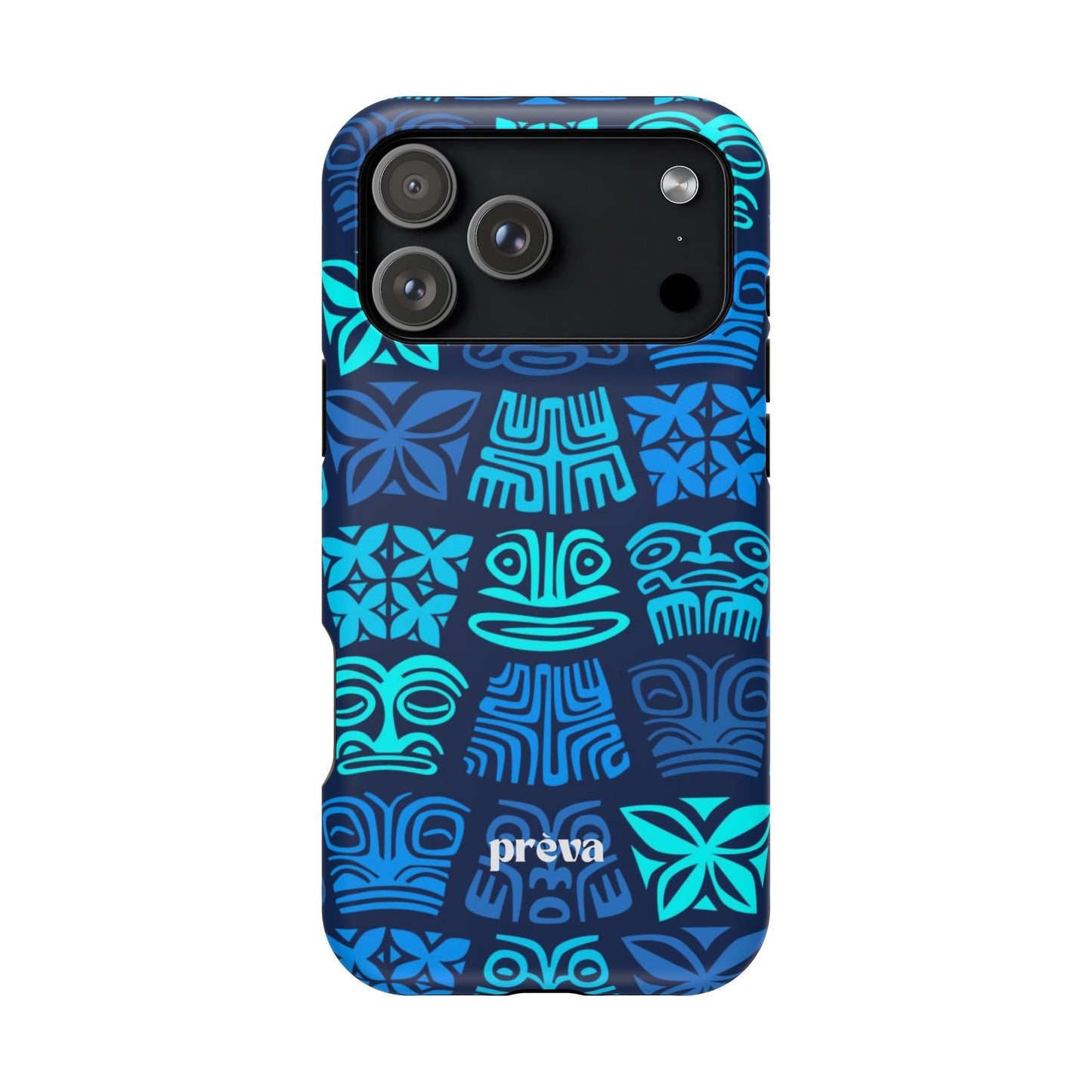 Blue Tiki Phone Case