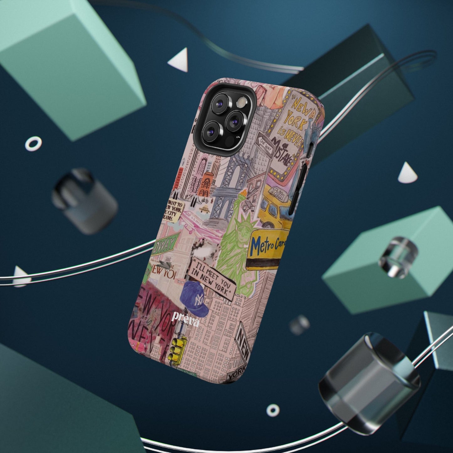 New York Collage Phone Case