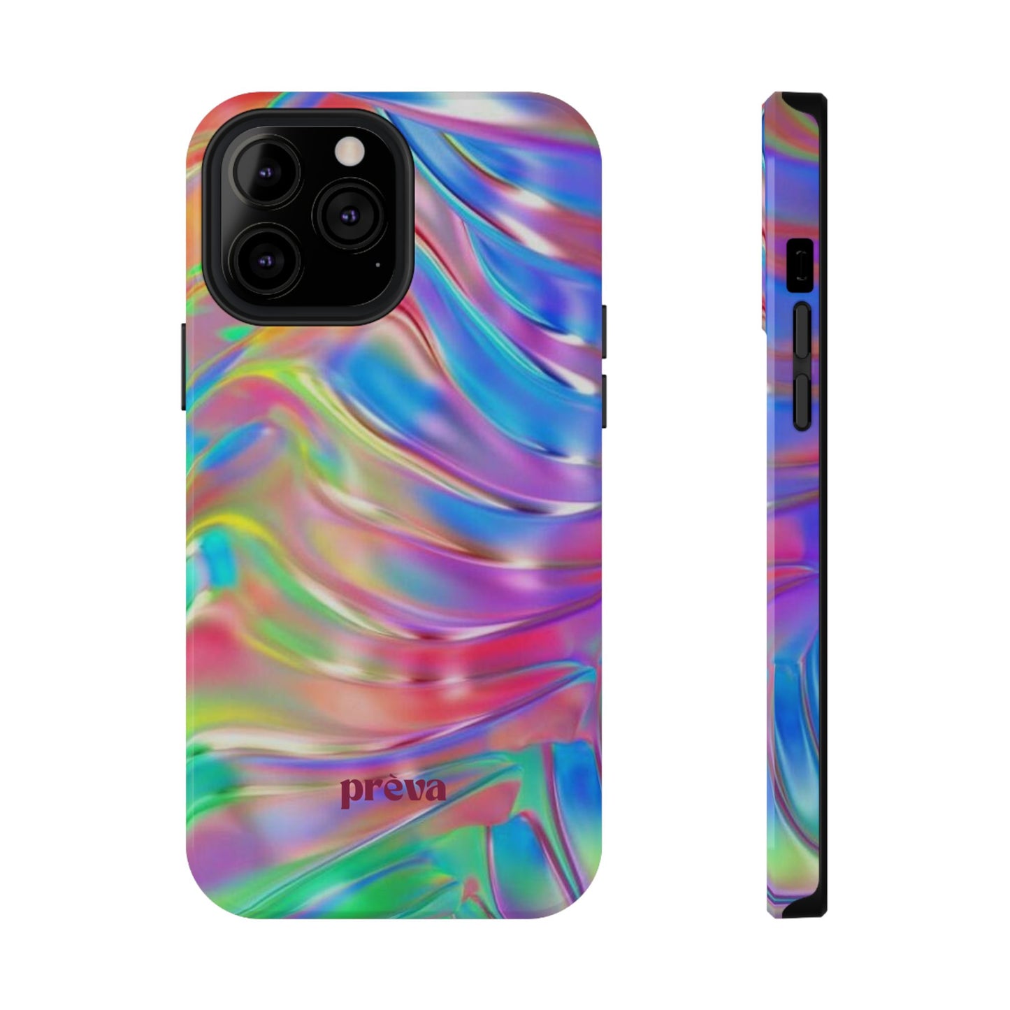 Iridescent Swirl Phone Case
