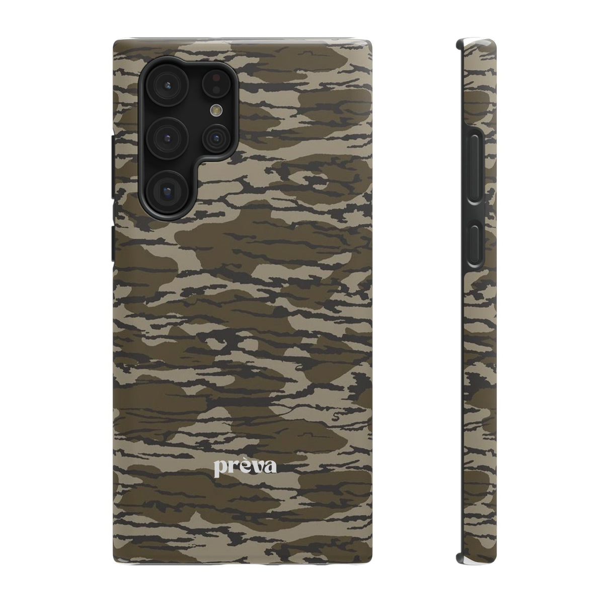 Camo Impact-Resistant Phone Case — Military Green Rugged Protection