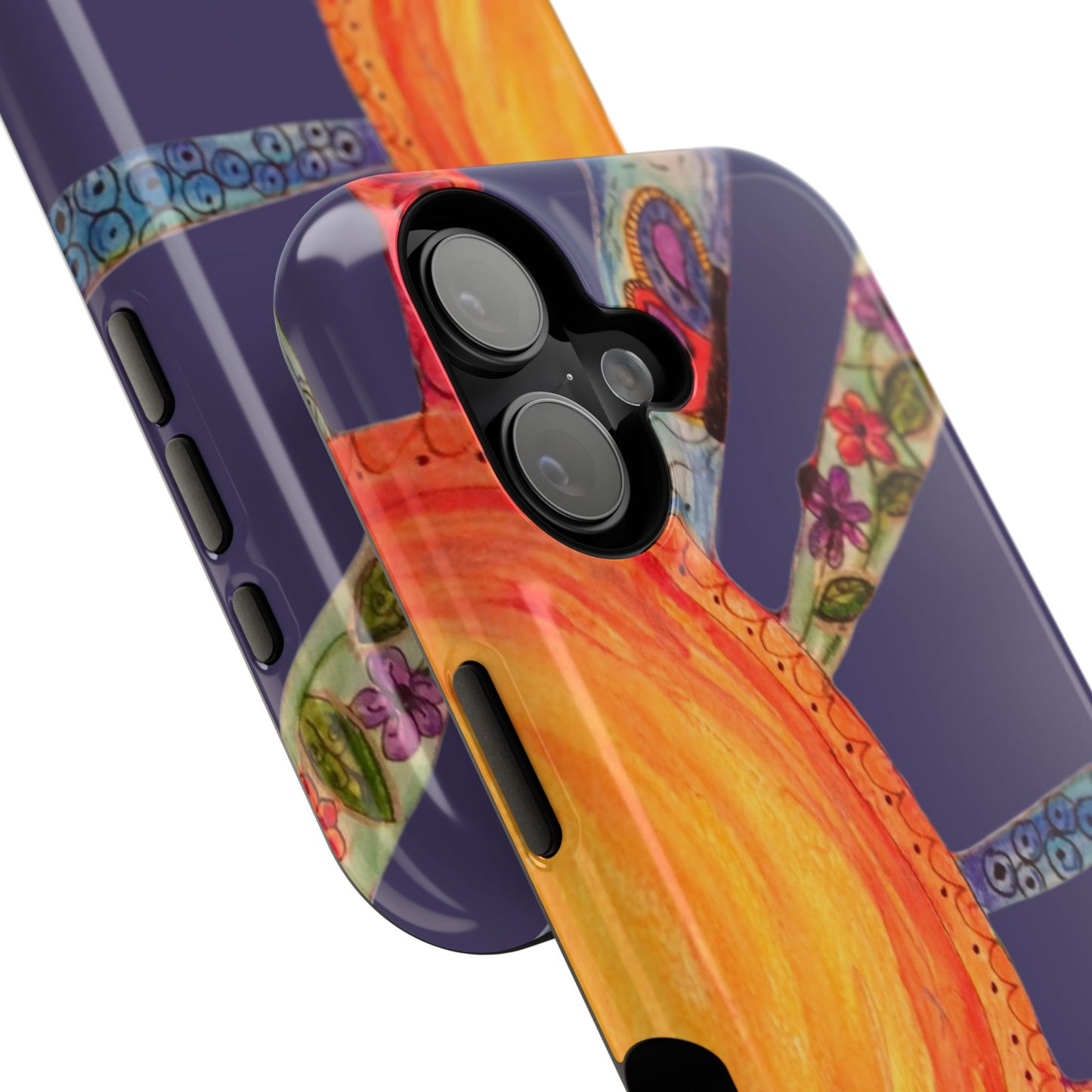 Purple Cancun Sun Phone Case