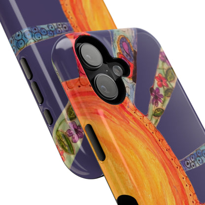 Purple Cancun Sun Phone Case