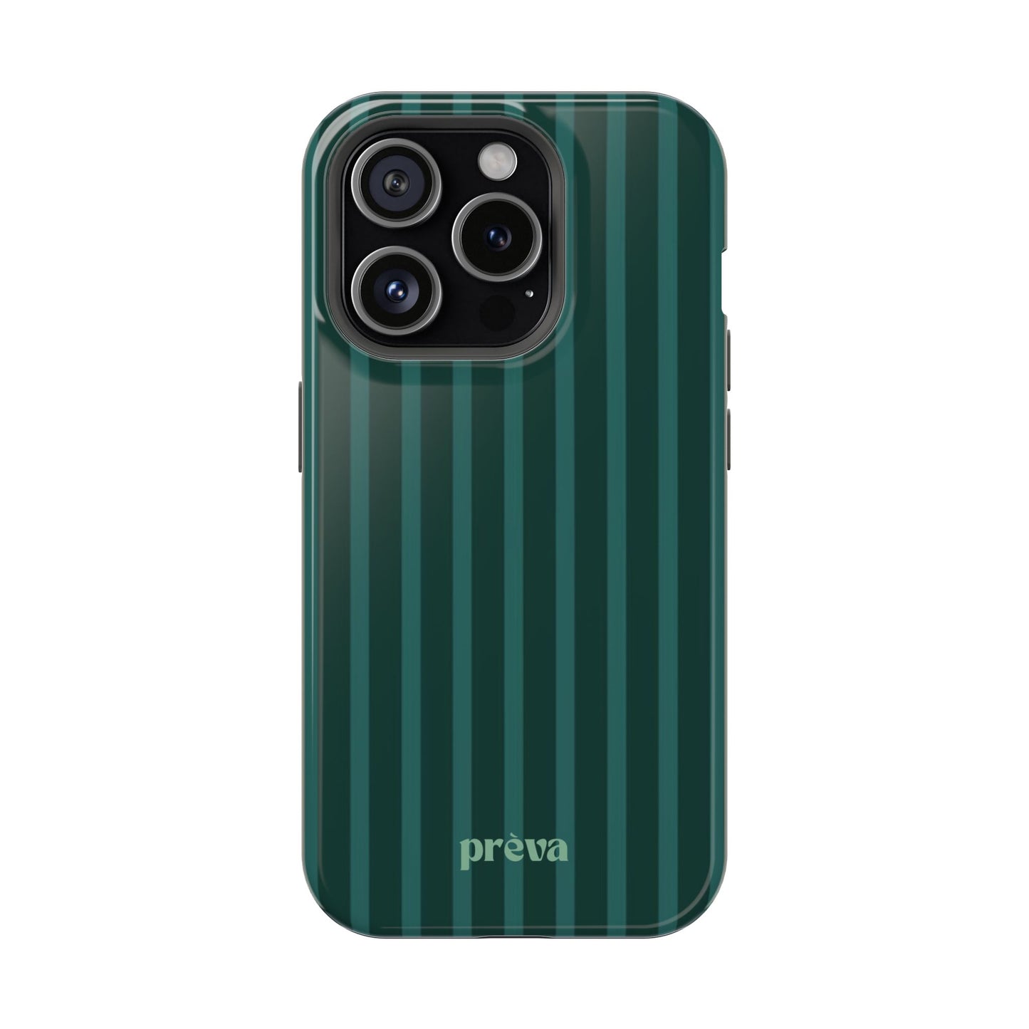 Striped Green Phone Case