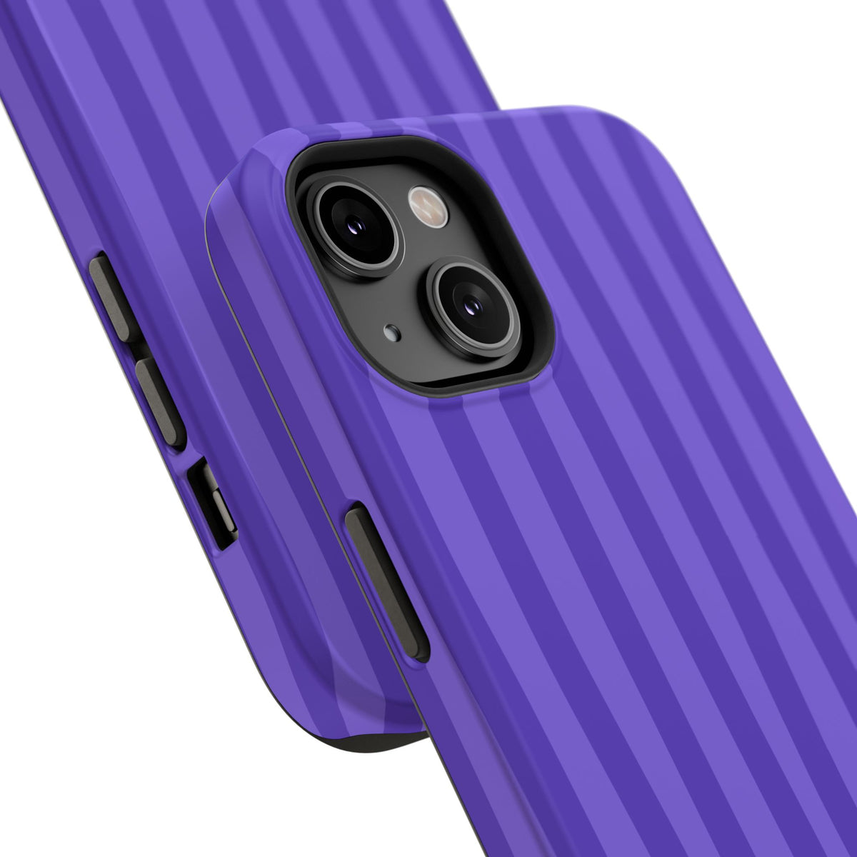 Dark Purple Stripes Phone Case
