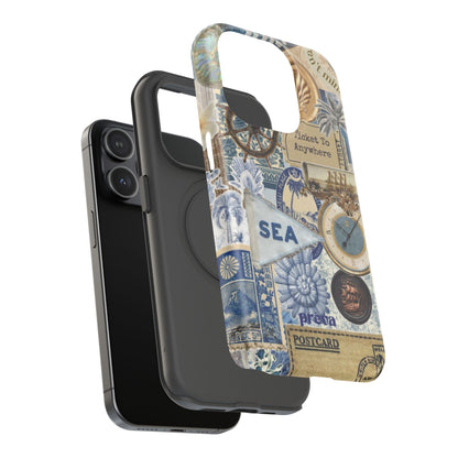 Neutral Travel Collage Phone Case