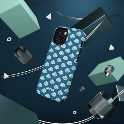 Shellfull teal Phone Case