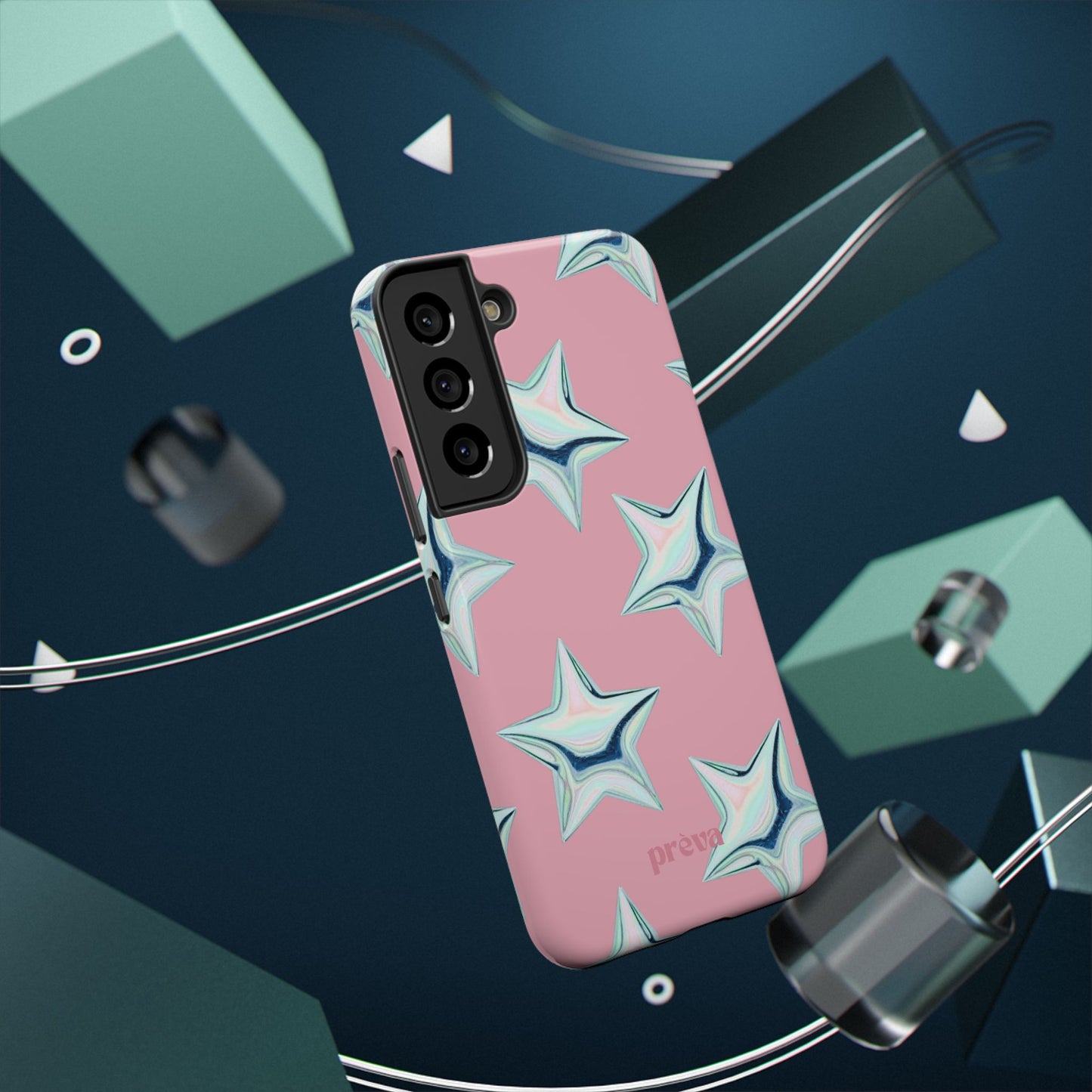 Pink Starburst Phone Case
