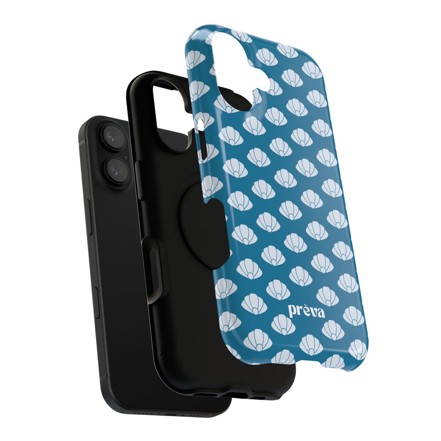 Shellfull teal Phone Case