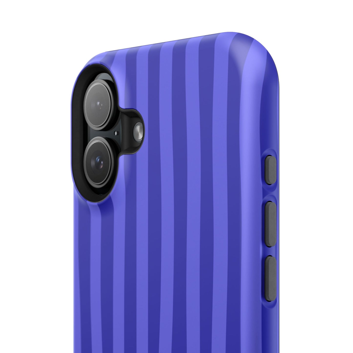 Neon Blue Stripes Phone Case