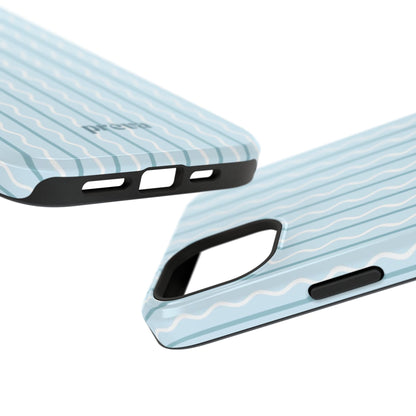 Blue Island Stripes Phone Case