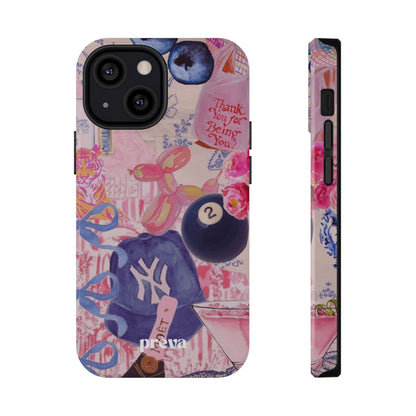 Retro 8 Ball Collage Phone Case