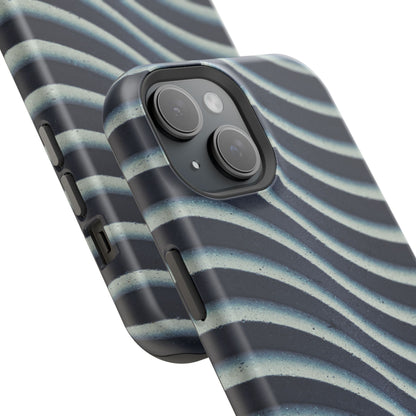 Navy Waves Phone Case