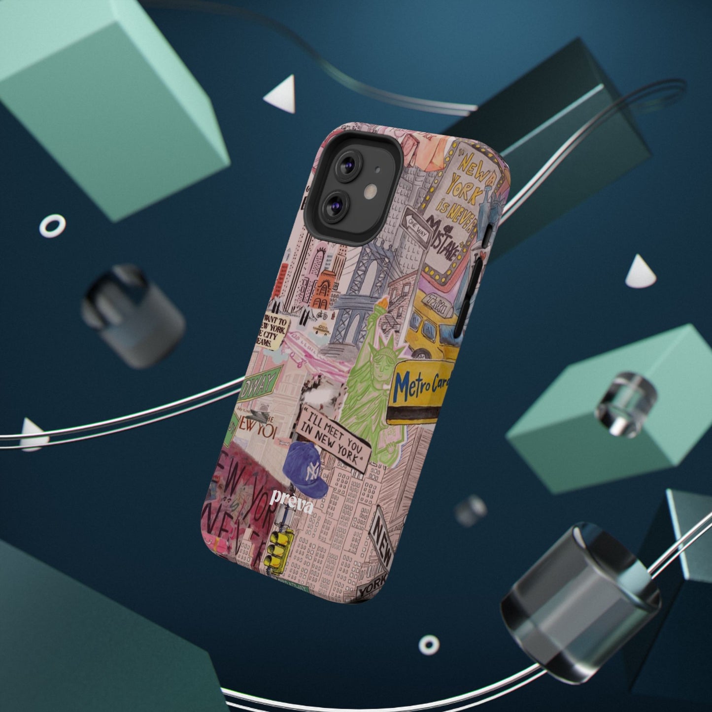 New York Collage Phone Case