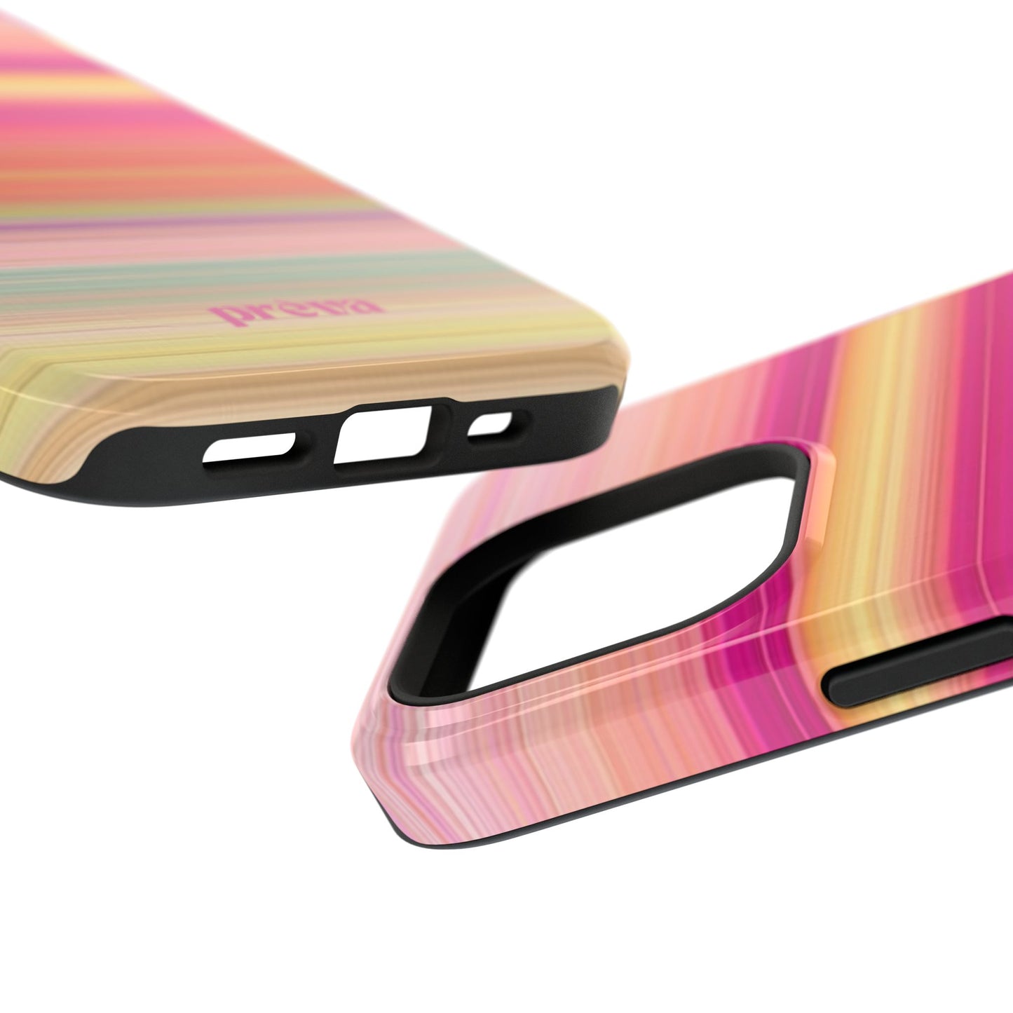 Pastel Stripe Rays Phone Case