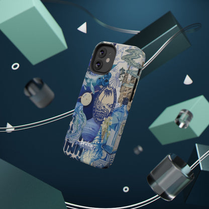Blue Night Collage Phone Case