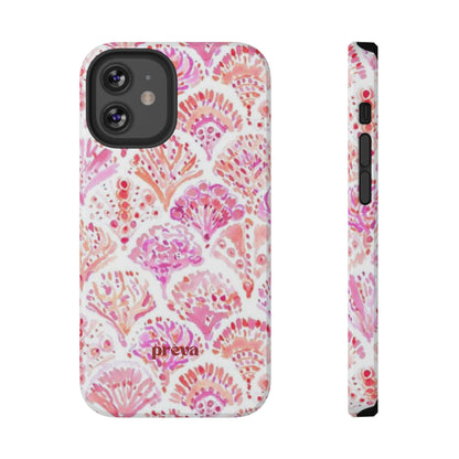 Pink Shell Watercolor Phone Case
