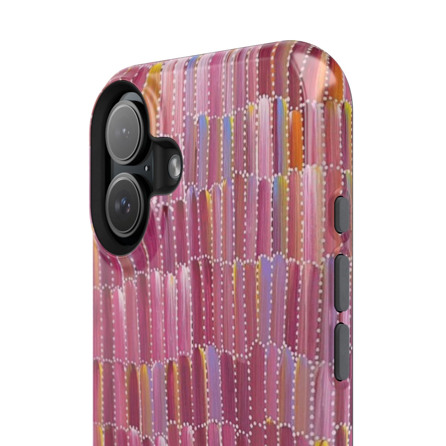 Pink Brushstroke Phone Case