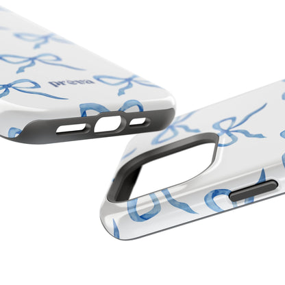 Blue Bow Phone Case