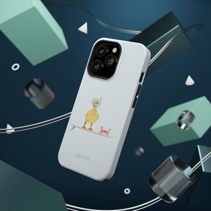 Scuba Duck Stripes Phone Case