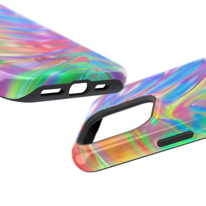 Iridescent Swirl Phone Case