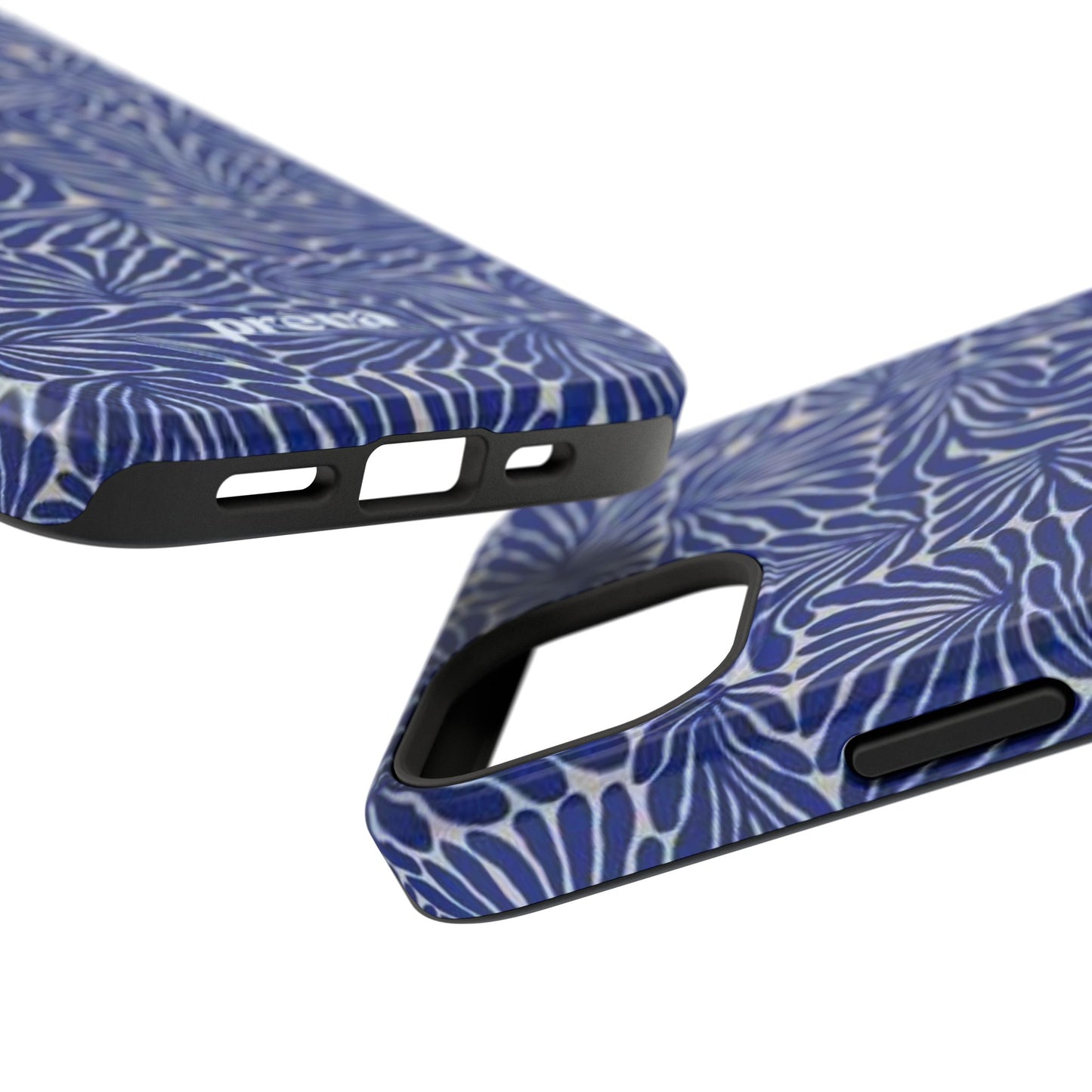 Blue Abstract Greek Phone Case